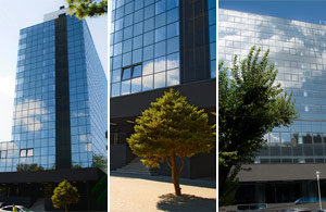 Facade of UNIQA Park Tower BC